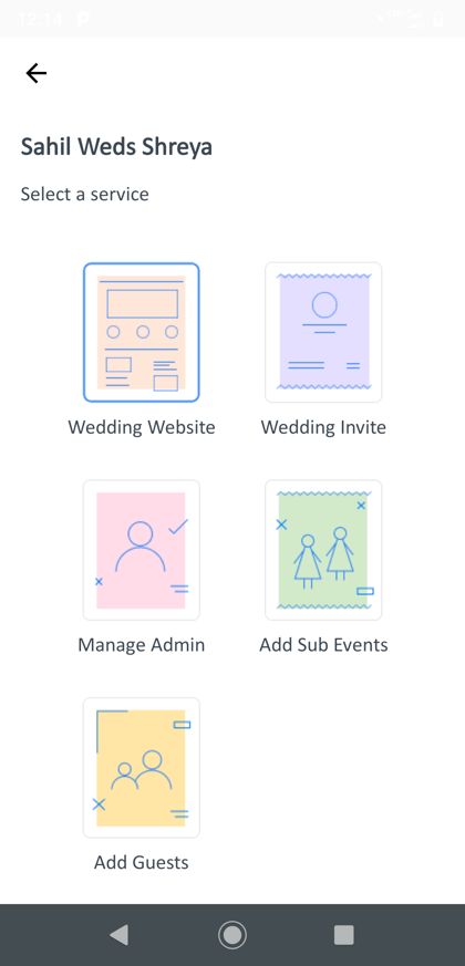 Eventers app screen 4