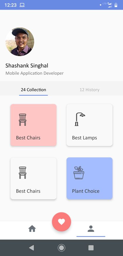 Future Furniture app screen 6