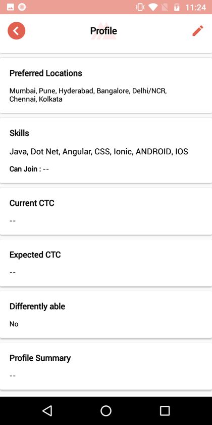 TalentRise app screen 5